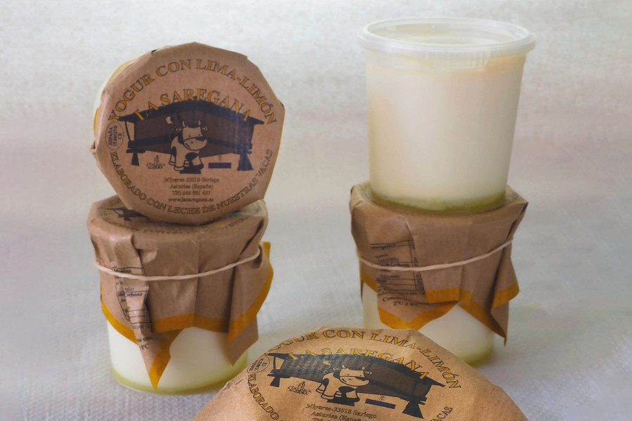 Yogur con lima limón